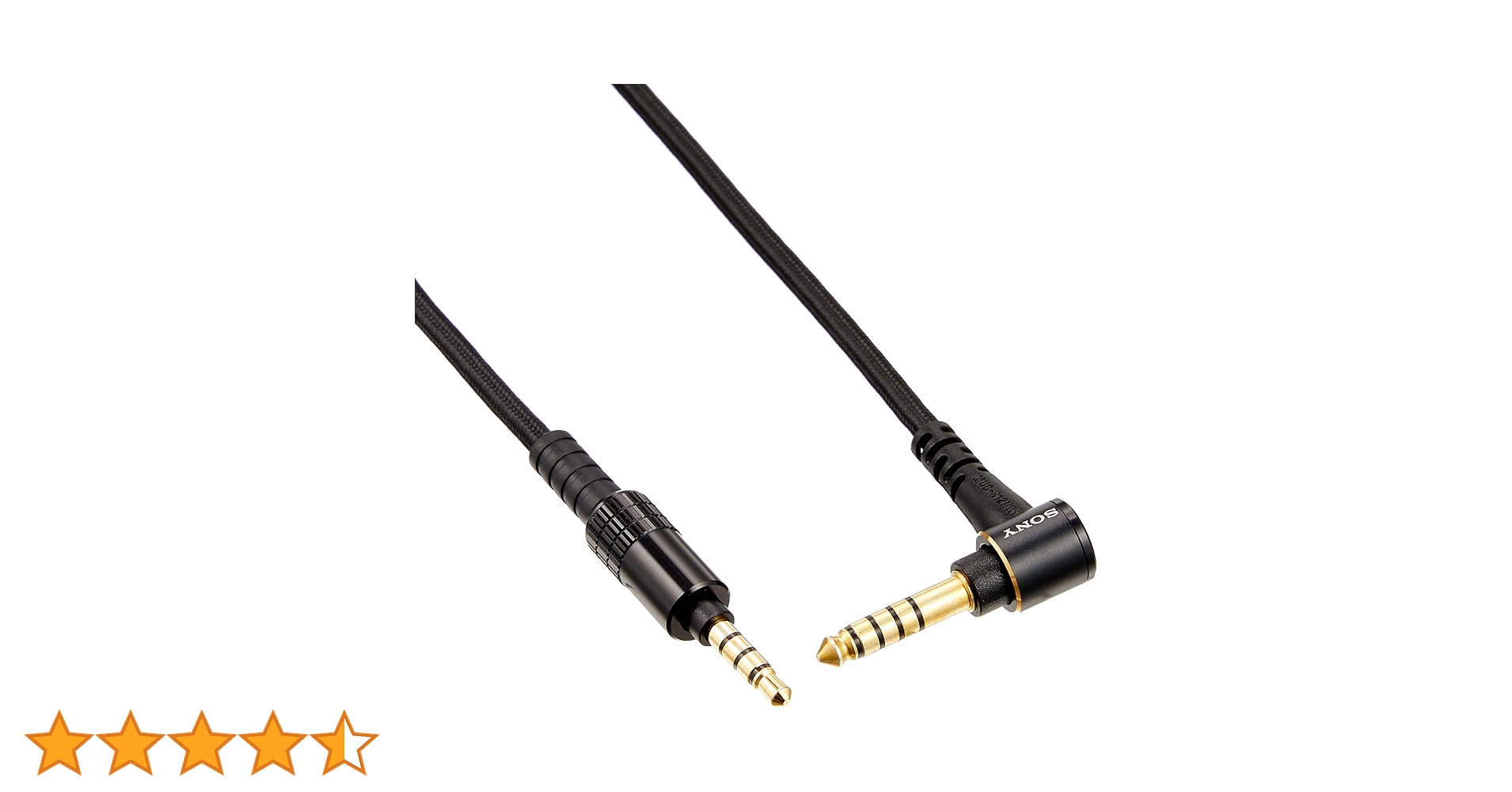 SONY MDR-MV1 ヘッドフォン　MUC-S12NB1 4.4mケーブル SONY製ヘッドフォンMDR-MV1用ヘッドフォンリケーブルBSHP for